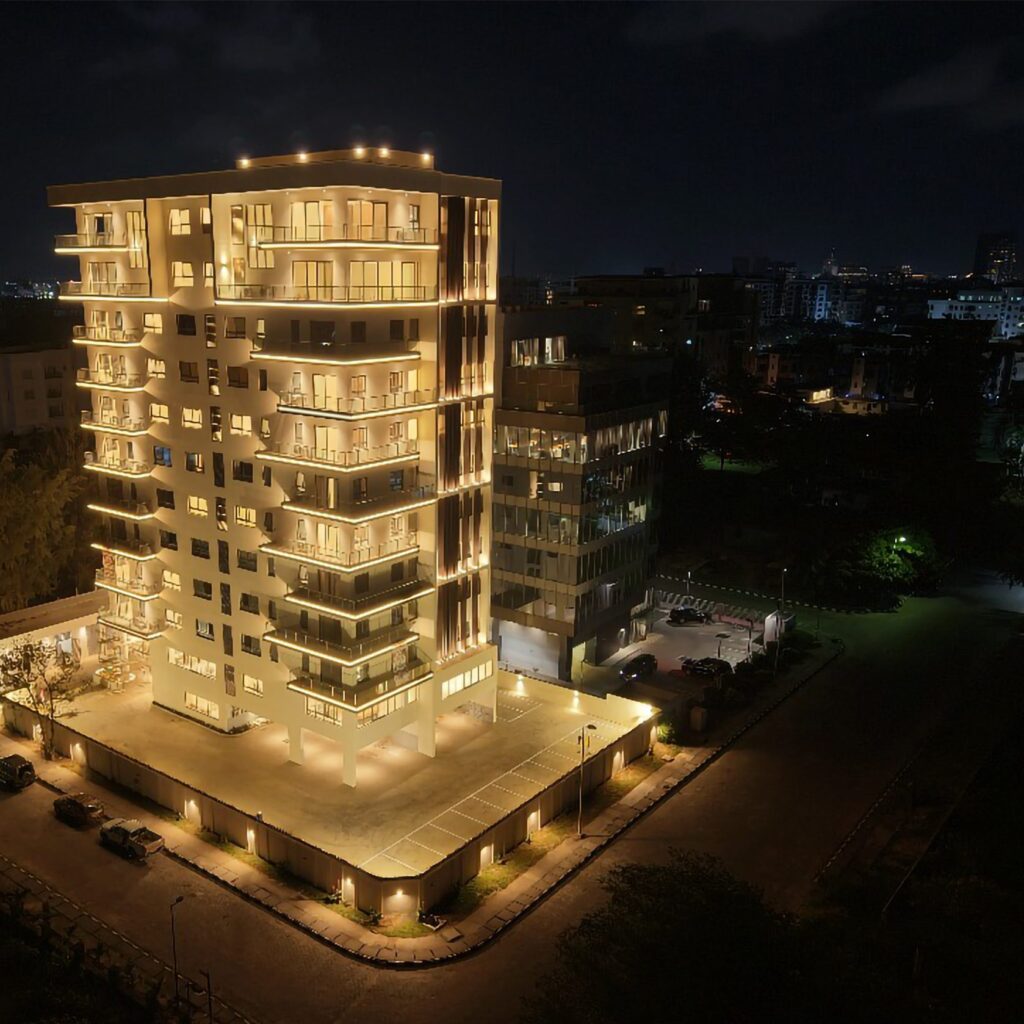 plot a4 banana island facade lighting